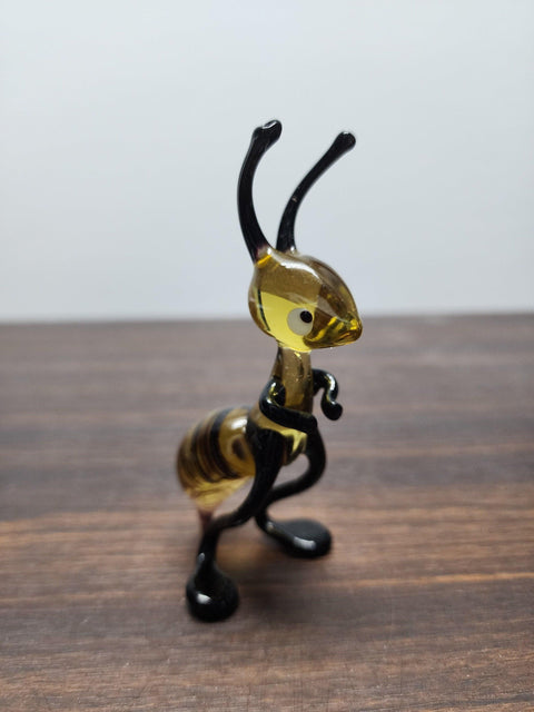Bee Glass Animal Figurine